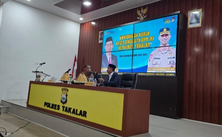 Kawal Program Pemerintah, Rudal Gelar Reses di Polres Takalar