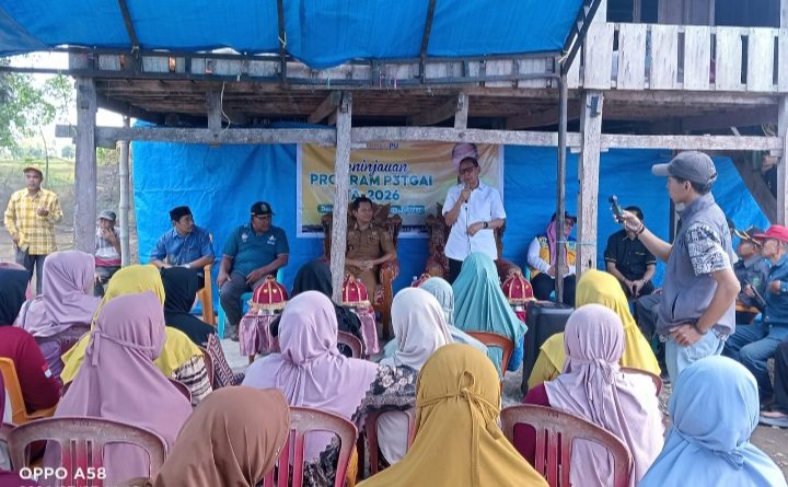 Hamka B. Kady Tinjau Pembangunan Tresier di Cakura Polsel